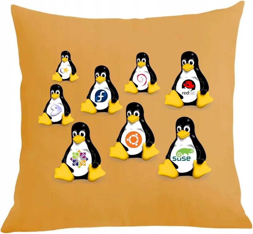 Párna párnahuzat Pingvin Ubuntu Linux