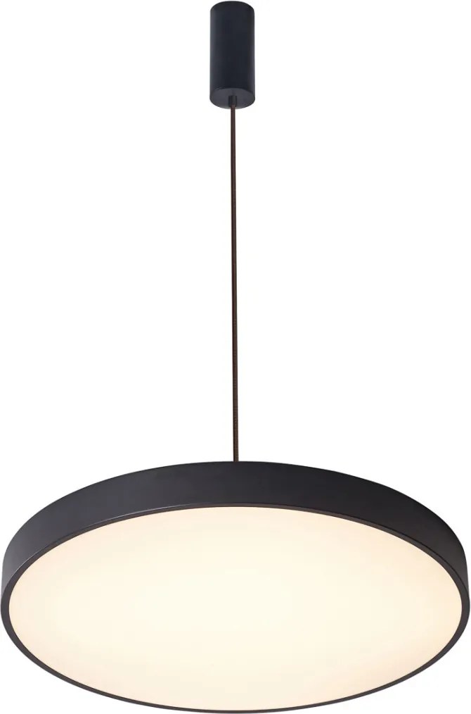 Italux ORBITAL 5361-860RP-BK-3 Függőlámpa 1x60W/LED 3000K 3600LM IP20