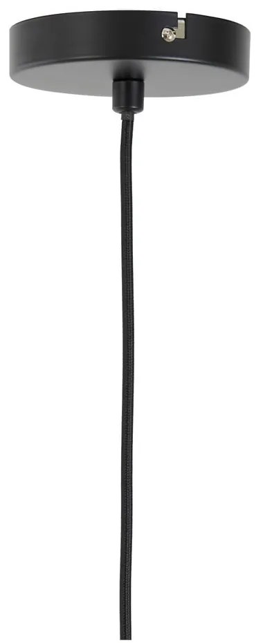 Fekete mennyezeti lámpa ø 50 cm Plumeria – Light &amp; Living