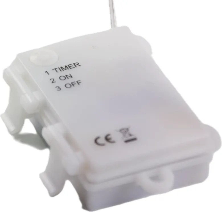 LED karácsonyi csillag 40 cm 40 színes égő 3D dekoráció