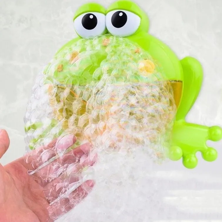 Bubble Frog Buborékfújó Béka fürdőkádba dallamokkal Buborék Fújó