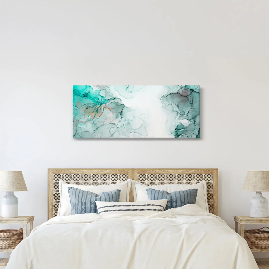 Kép - Tinta absztrakció 2 (120x50 cm)