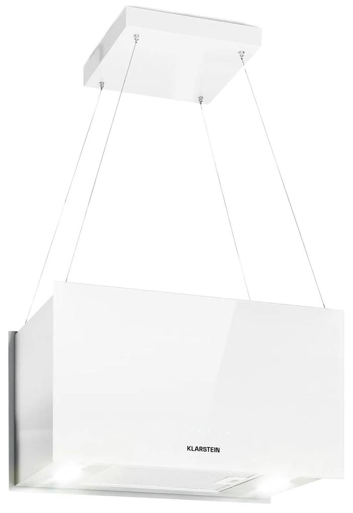 Kronleuchter L, mennyezeti páraelszívó, 60 cm, 590 m³/ó, LED, érintőképernyős, fehér