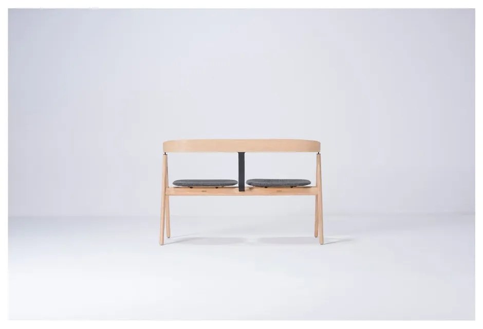 Ava tölgyfa pad szürke ülőkével - Gazzda