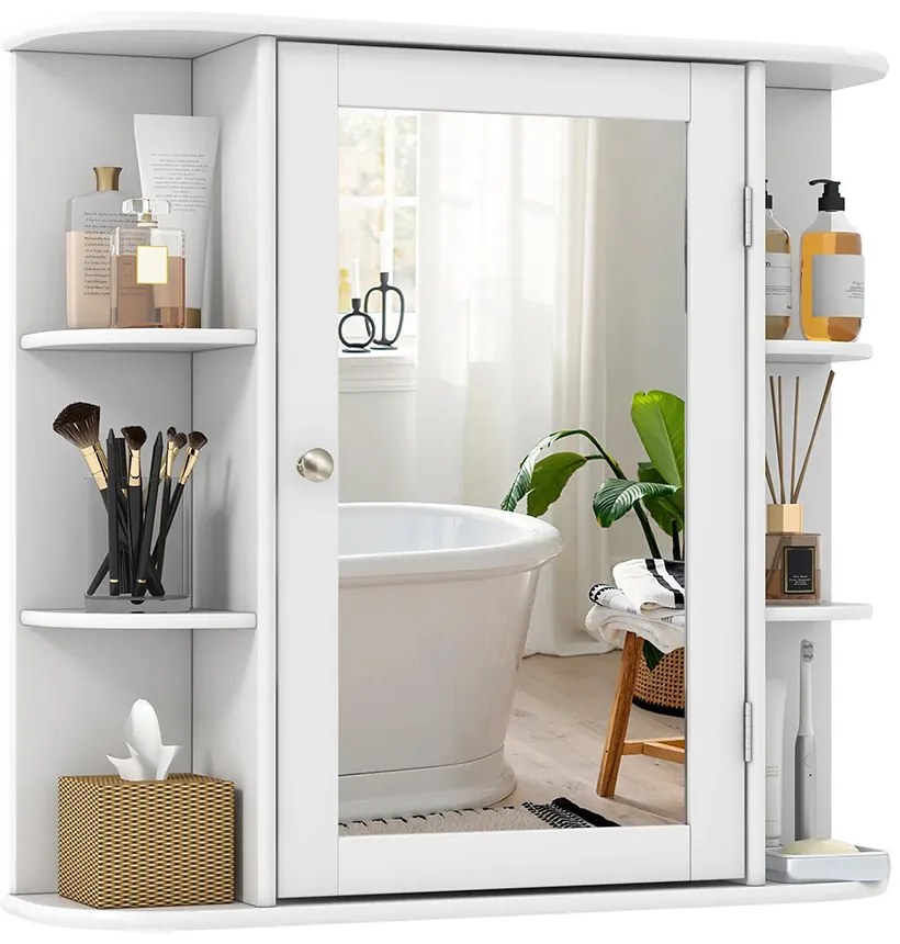 Fürdőszobai tükrös tárolószekrény