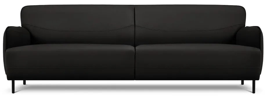 Neso fekete bőr kanapé, 235 x 90 cm - Windsor &amp; Co Sofas