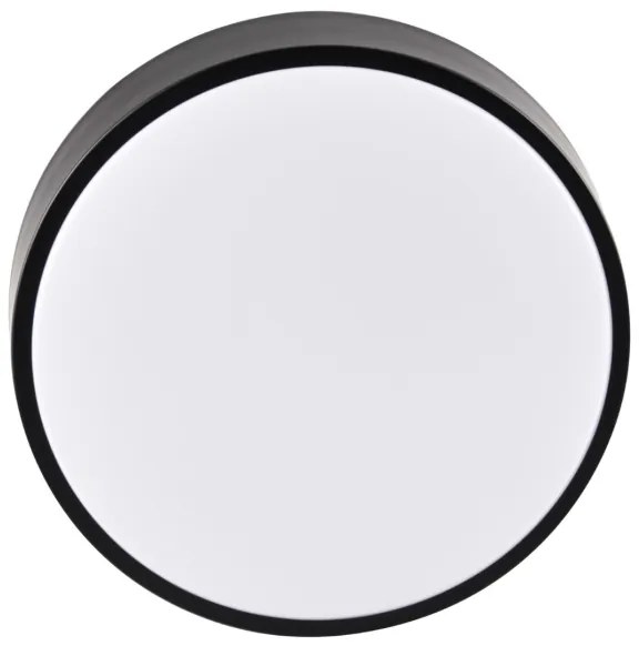 LED Fürdőszobai mennyezeti lámpa RENE LED/15W/230V IP44 fekete