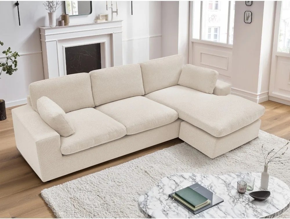 Bézs sarokkanapé Belair – Bobochic Paris
