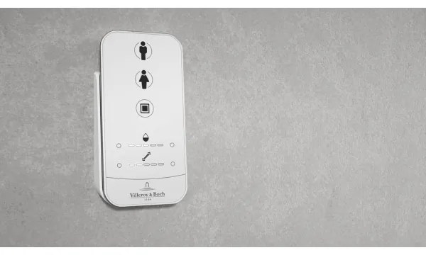 Villeroy & Boch V0E100R1 - Falra szerelhető bidé SoftClose ülőkével VICLEAN alpesi fehér + távirányító