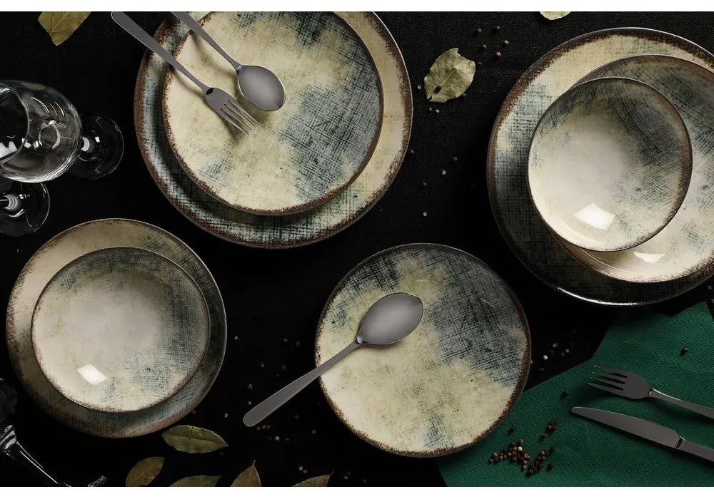 Denim 24 db-os porcelán étkészlet - Güral Porselen