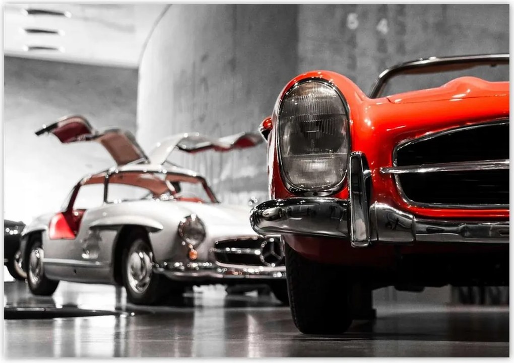 Poszterek 100x70 Klasszikus Mercedesek