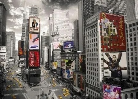 New York Times Square 2 poszter 140x100 cm
