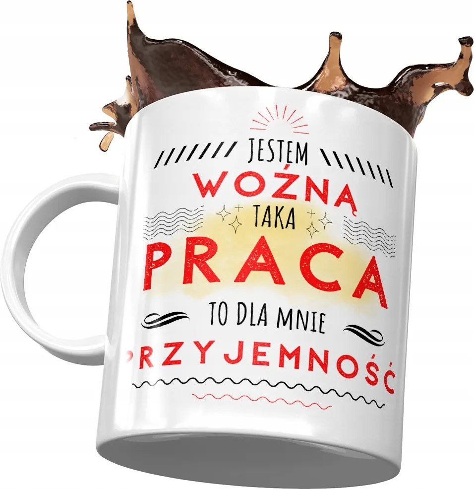 Bögre A Gondnoknőnek Az ilyen munka öröm Ajándék Nyomtatott Fotóval