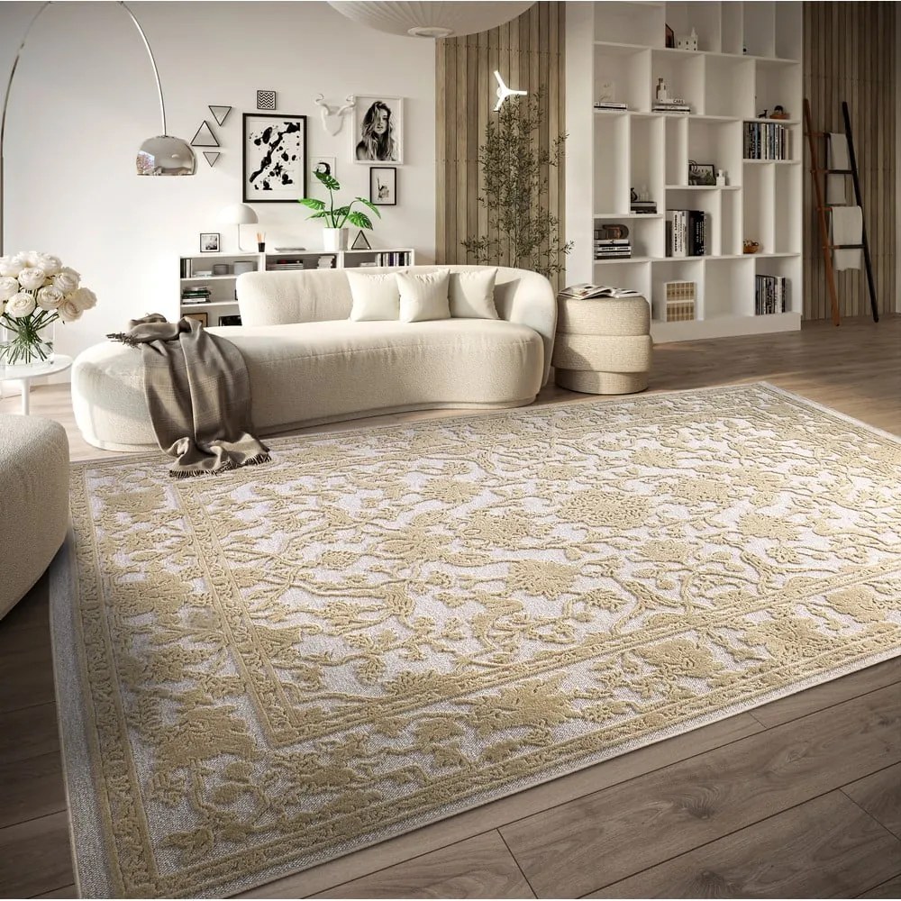 Krémszínű szőnyeg újrahasznosított szálakból 200x290 cm Ambroise – Villeroy&amp;Boch