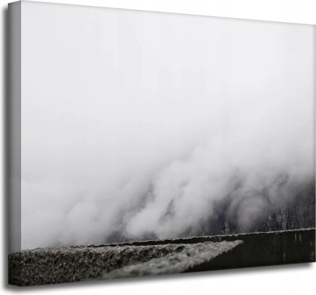 Vászonkép Természet Köd Felhők Eső 50x40