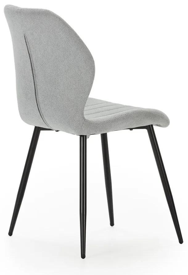 Világosszürke étkezőszék szett 4 db-os Milu – Marckeric