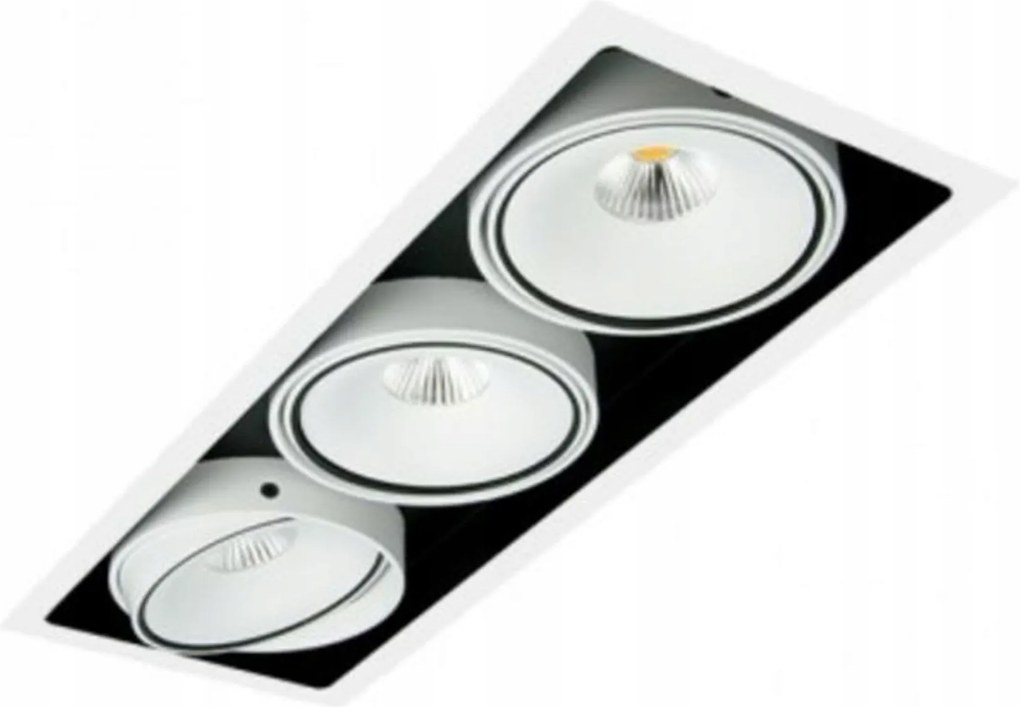 Bpm Süllyesztett lámpatest Gran Kuvet 8212 matt fehér és félmatt fekete 8212.0