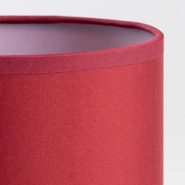 Brilagi-LED Fali lámpa NUBILA 1xE27/25W/230V+LED/3W króm/Pompeiai piros