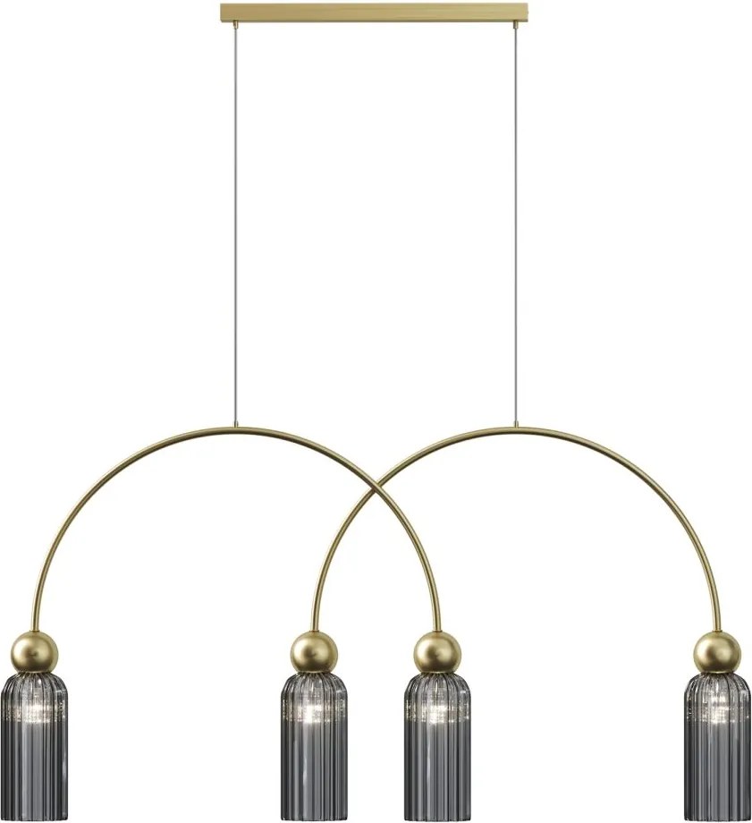 Maytoni modern függeszték antic szürke arany mymod302pl-04gr