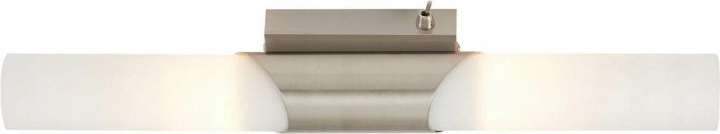 Briloner fali lámpa 43,5 cm, 2xE14, matt nikkel, kapcsoló, IP20