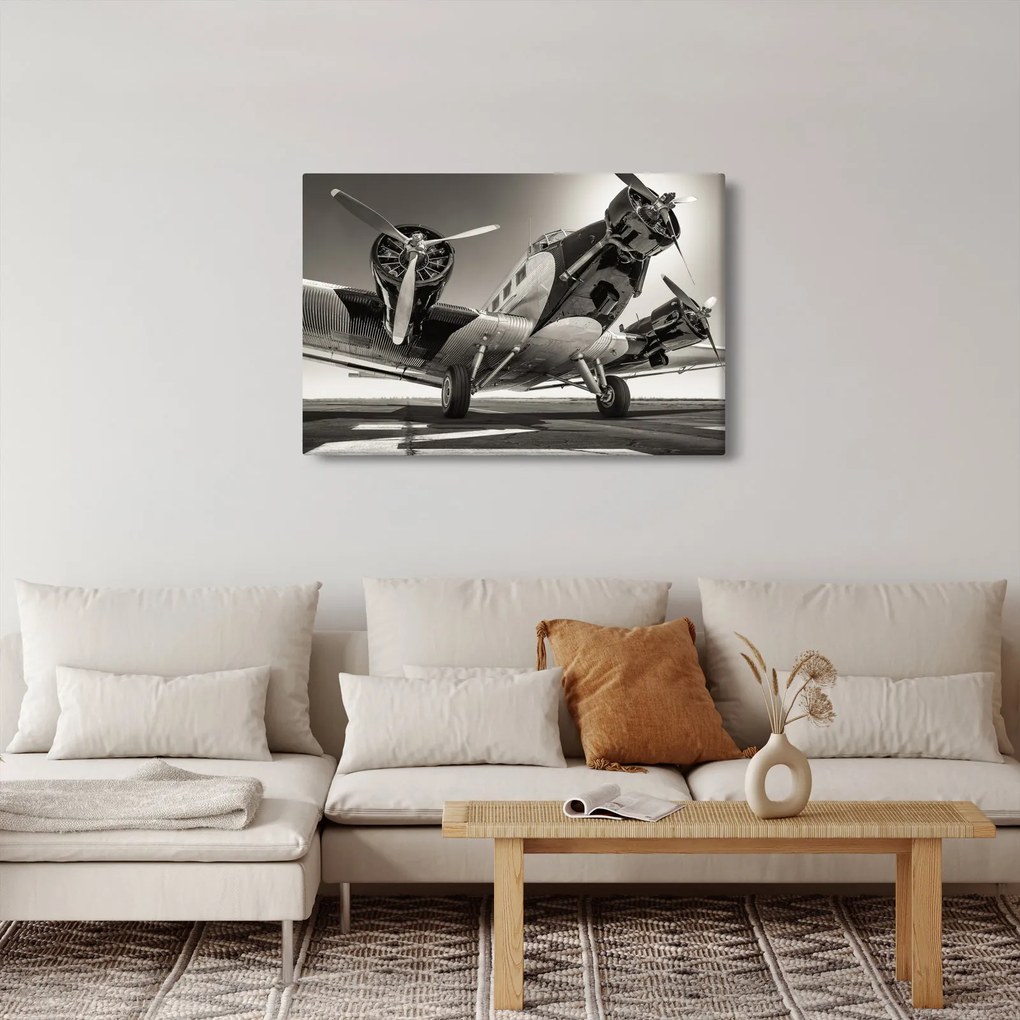 Kép - Történelmi repülőgépek (90x60 cm)