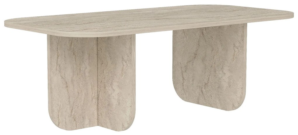 Dohányzóasztal Becaj - Travertine