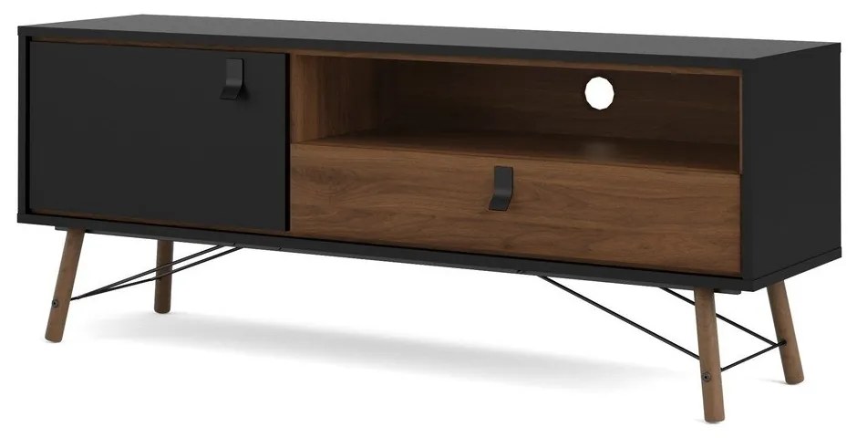 Ry fekete TV-állvány - Tvilum