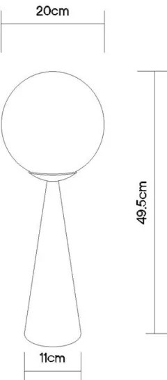 Globo 21031N - Asztali lámpa PINPAL 1xE27/40W/230V króm