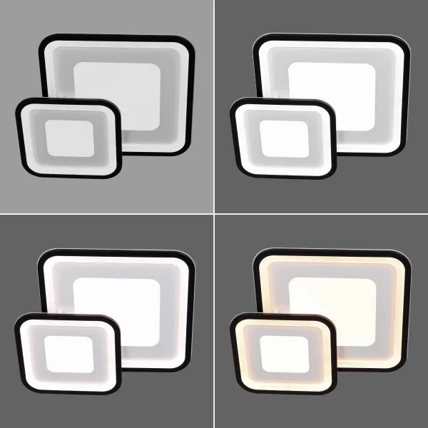 Brilagi - LED fényerőszabályozható mennyezeti lámpa TANDORA LED/49W/230V 3000-6000K + távirányító