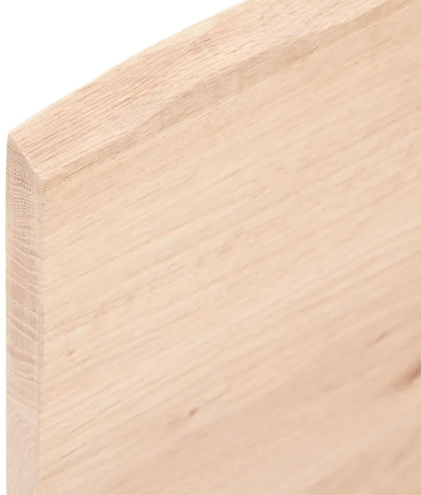 kezeletlen tömör fa fürdőszobai pult 80x30x2 cm