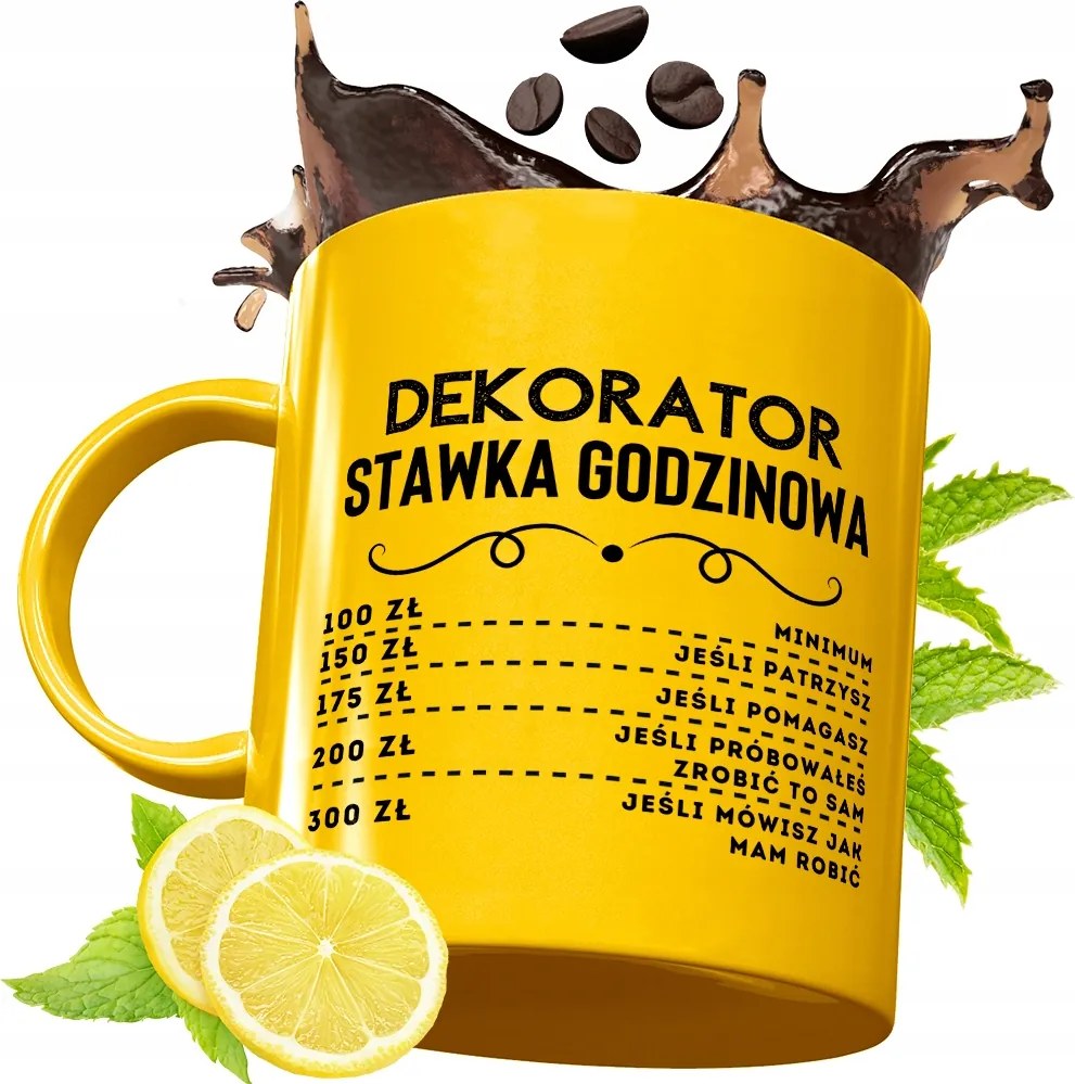 Prémium Arany Bögre Dekorátor Ajándék Nyomtatott Fotóval