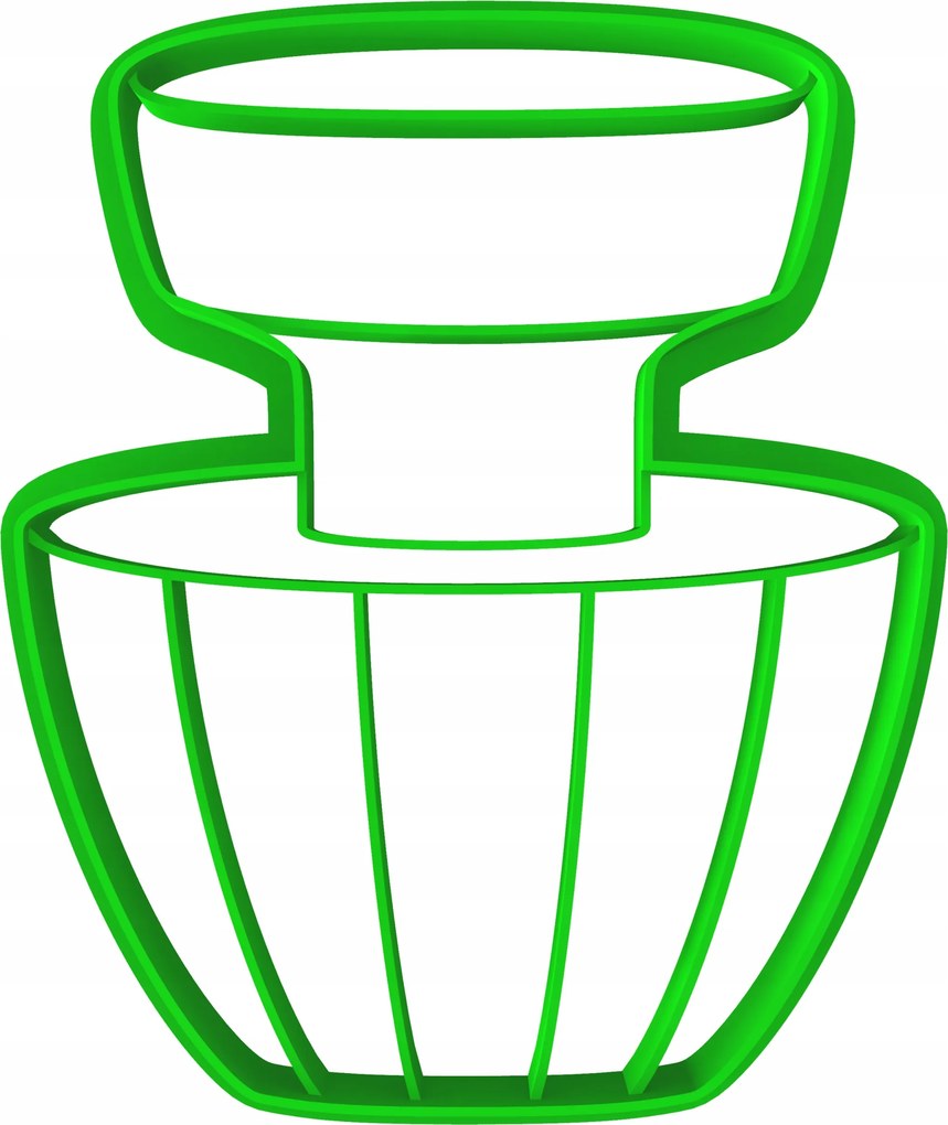 Foremka Lyukasztó Sütemény- és Mézeskalács Kiszúró Szépségszalon Parfüm 9cm