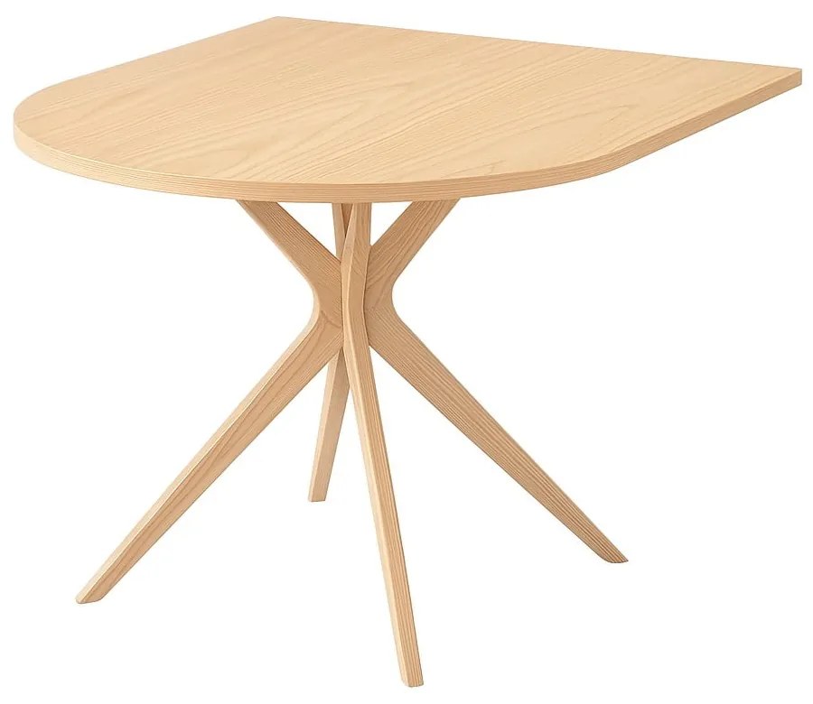 Kőrisfa étkezőasztal 90x90 cm Jubi – Ragaba