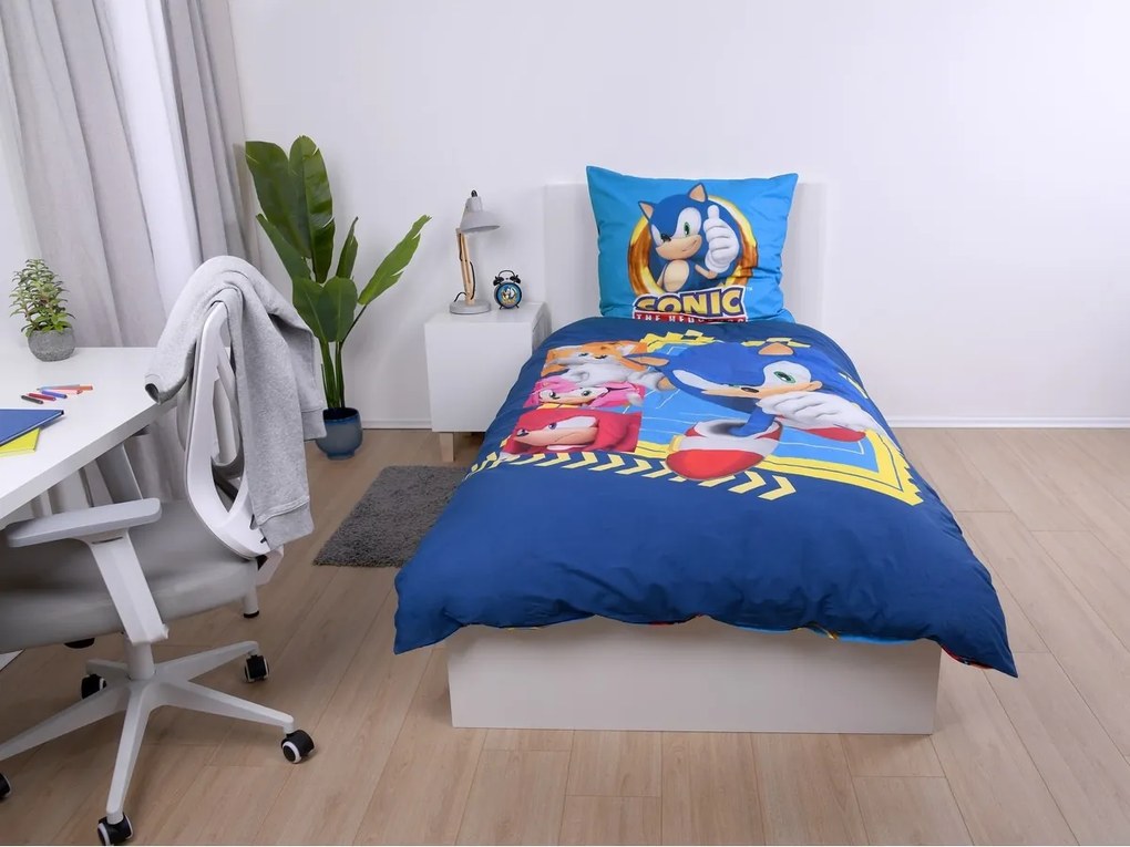 Herding Pamut ágynemű Sonic , 135 x 200 cm, 80 x 80 cm