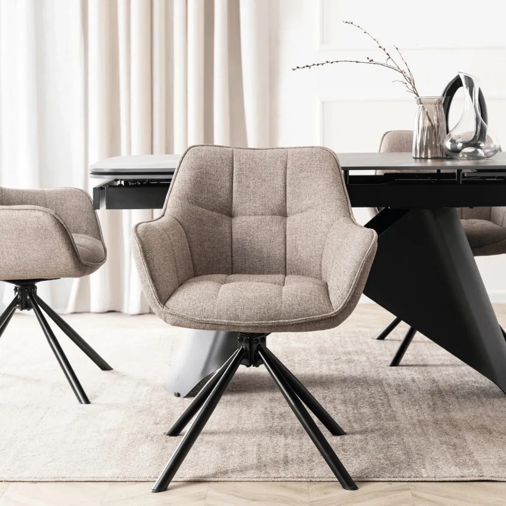 Cappuccino Színű Forgószék PEONY 2