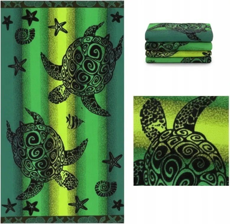 Dupla Strandtörölköző 140x165 Fürdőkétoldalas Egyiptomi Pamut XXL