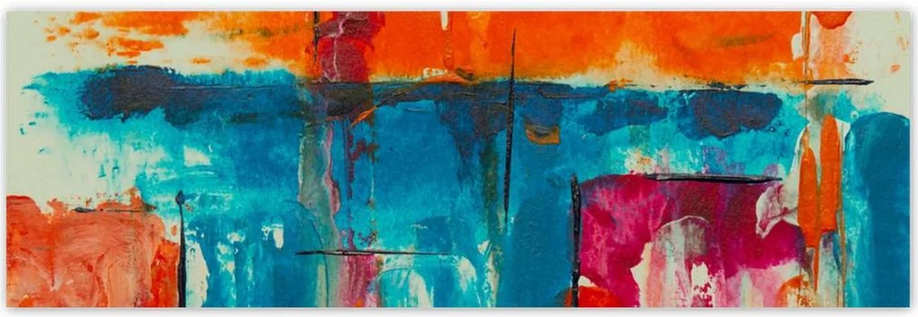 Poszterek 200x66 Absztrakt Odette