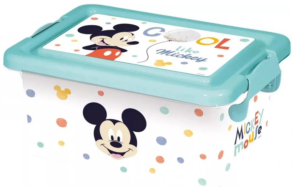 Disney Mickey műanyag tároló doboz 3,7 L
