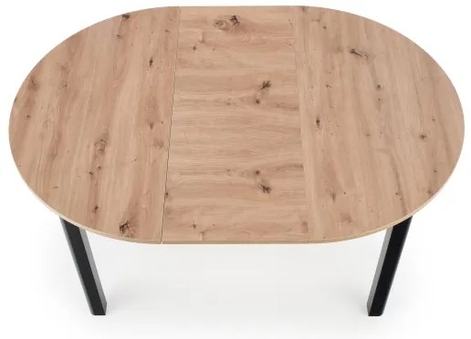 Étkezőasztal CALMIO artisan tölgy/fekete