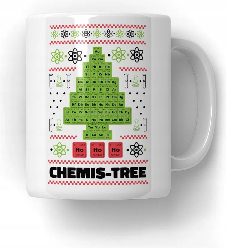 Chemist Tree Bögre Ajándék Mikulásra