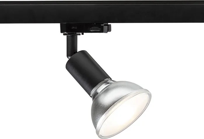 RENDL FAX E27 háromáramkörös sínre fekete 230V LED E27 15W