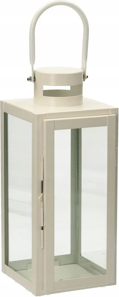 Dekoria Fehér Fém Lampion Elegance 40 cm