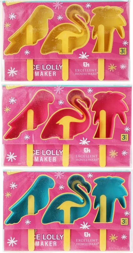 EH Tropical Animals jégkrémformázó, színes