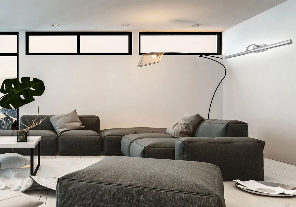 LED FÜRDŐSZOBA LÁMPA TÜKÖR fölött Rea 15W 106cm APP367-1W chrome