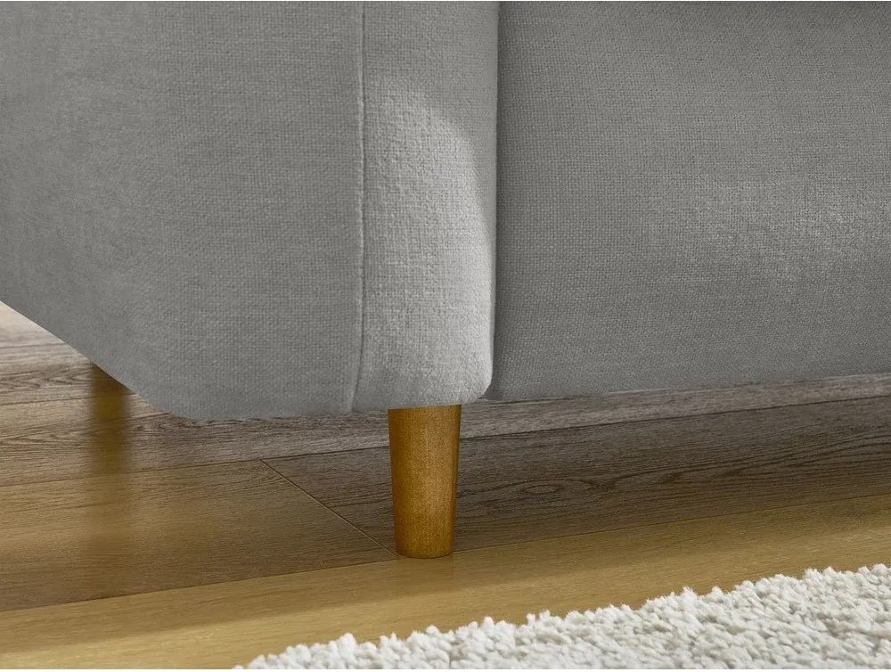 Szürke kanapé mindennapos alvásra-kinyitható 220 cm Cocoone – Bobochic Paris