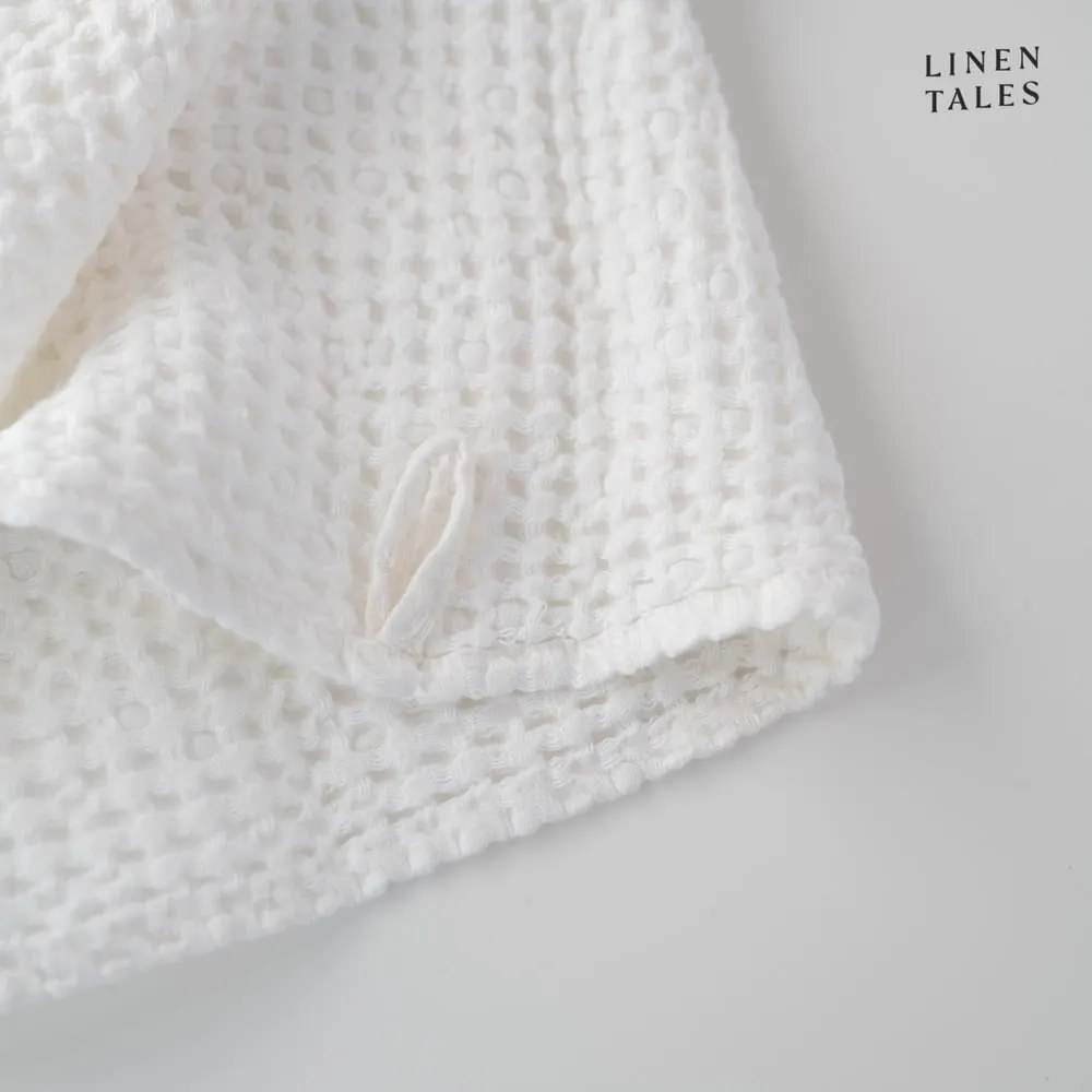 Fehér törölköző és fürdőlepedő készlet 3 db-os Honeycomb – Linen Tales