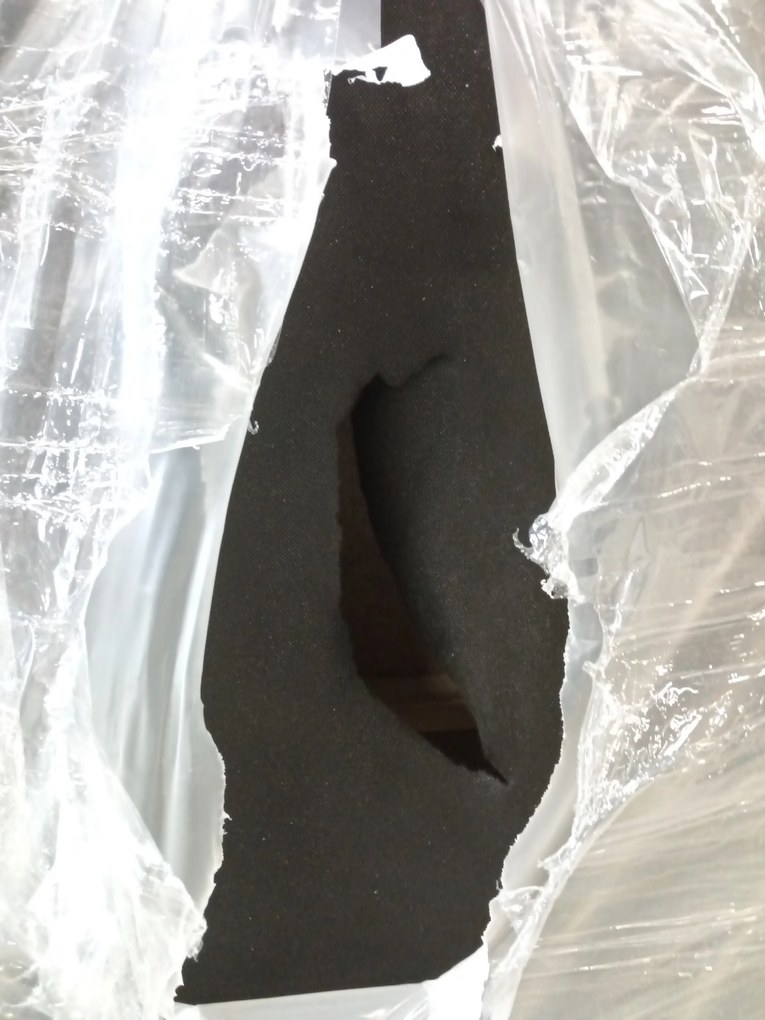 AKCIÓ Világos bézs U alakú ülőgarnitúra SMART COSARO 295x140 cm II. osztály