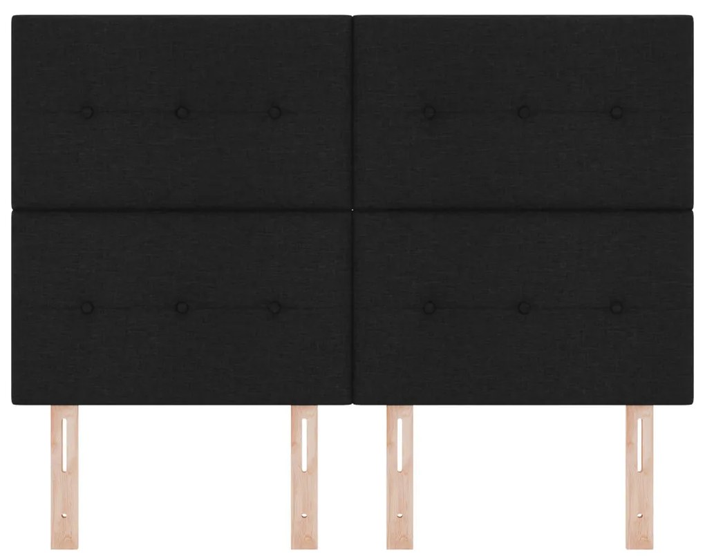 LED Fejtámla Fekete 72 cm Szövet