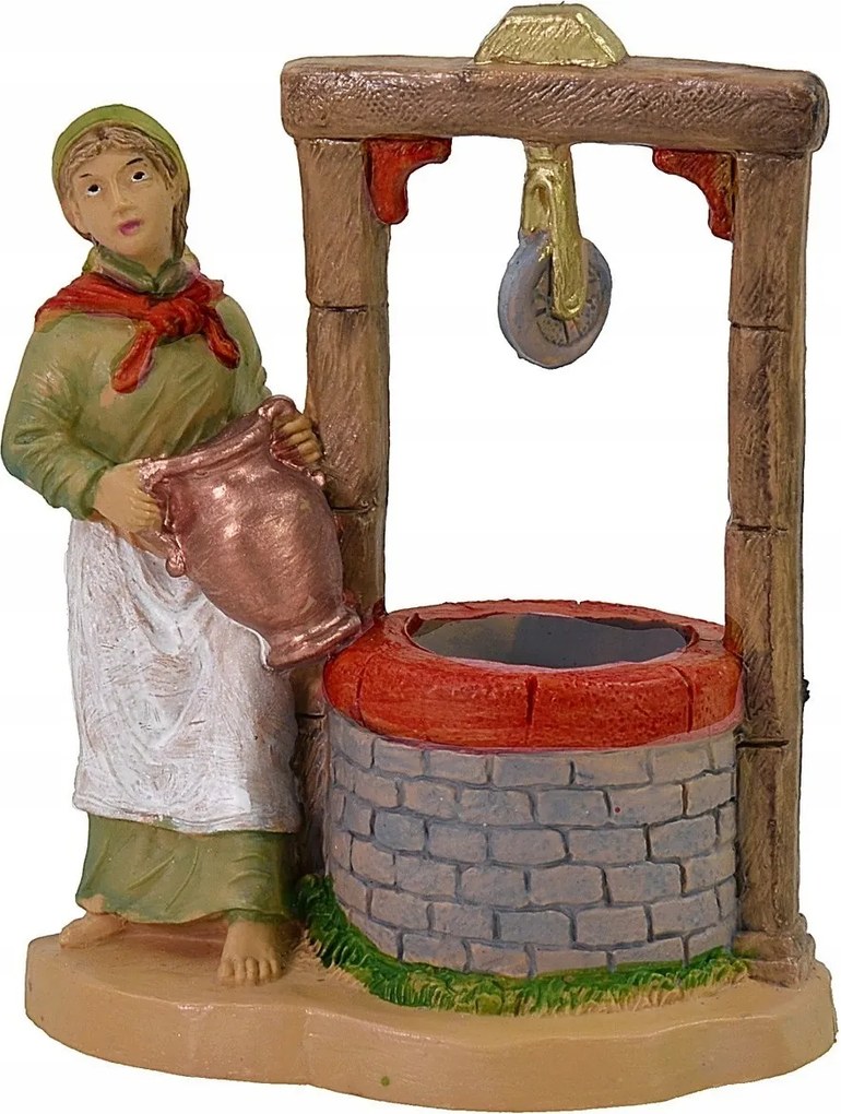Betlehem figura Nő Amforával A Kútnál 10cm magas figurákhoz