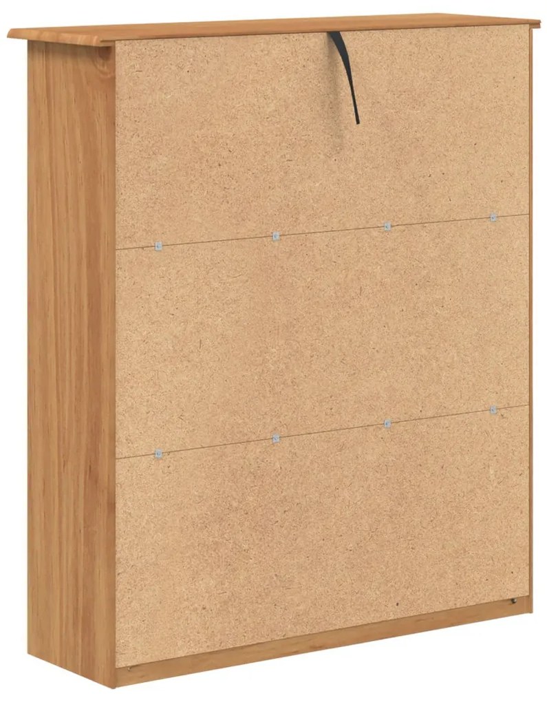 Hutch &#039;ASKIM&#039;91x30x104 cm Szilárd fa fenyő
